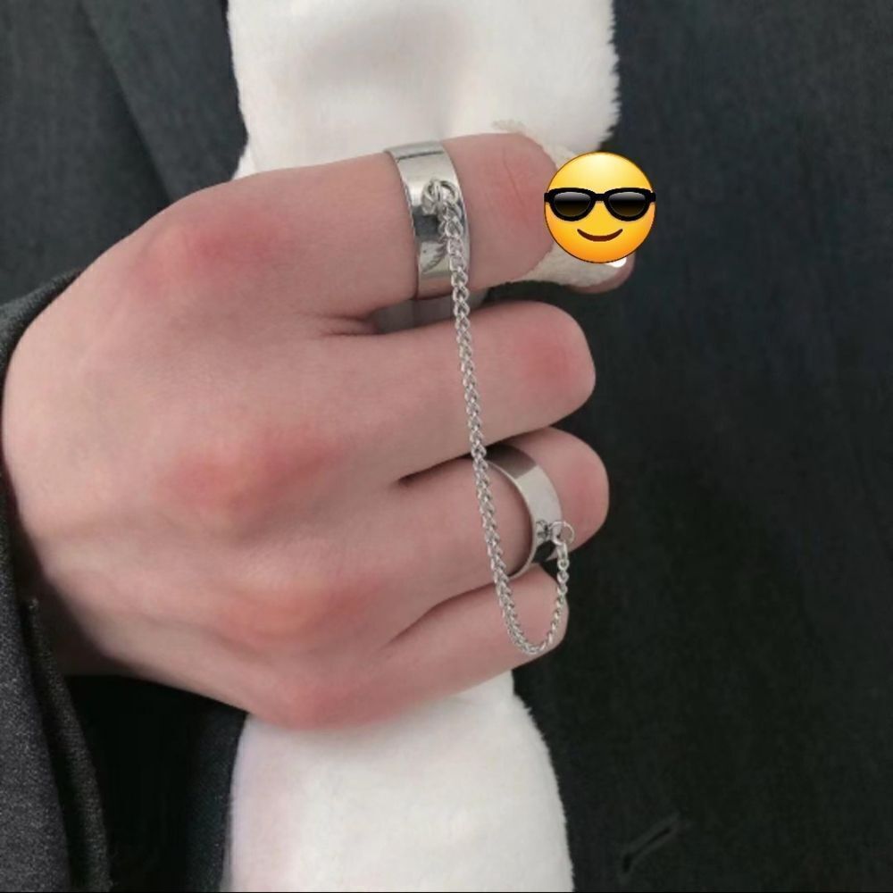 2/$20 Brand New S925 Silver Chain Rings